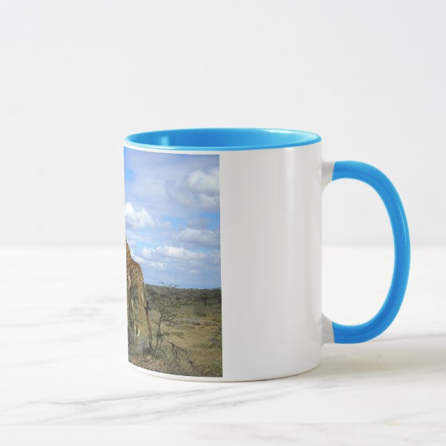 GIRAFFE IN KENYA AFRICA MUG (Right)