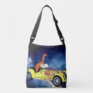 Giraffe in Space Tote Bag