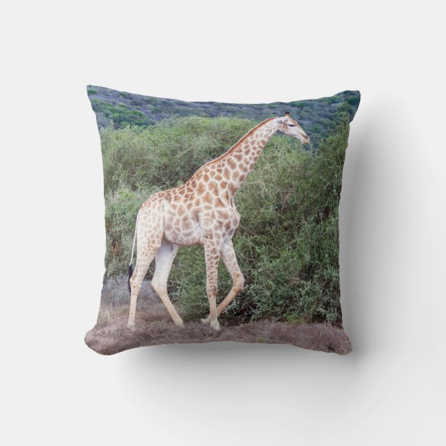 Giraffe in the Wild Cushion (Front)