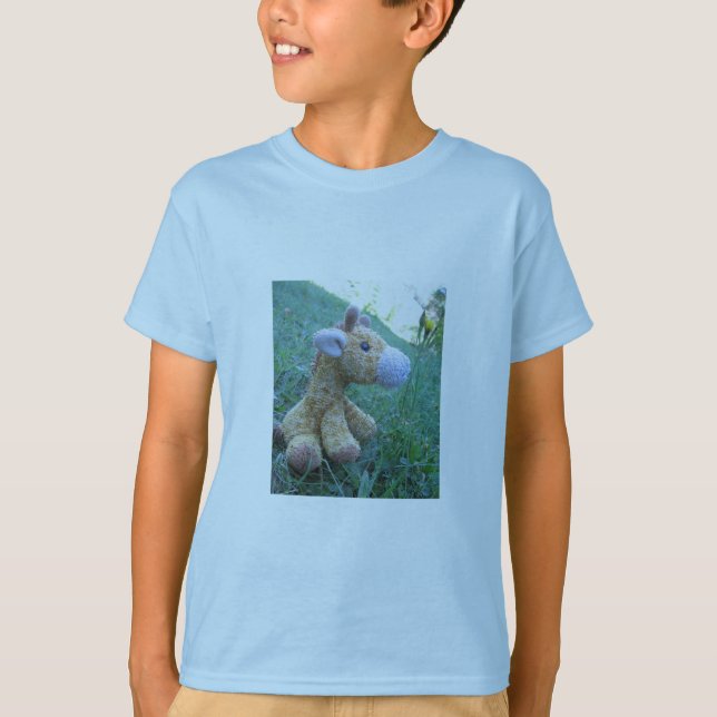Giraffe in the Wild - Kids Tee (Front)
