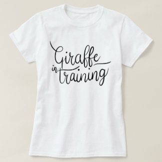 Giraffe in Training T-shirt