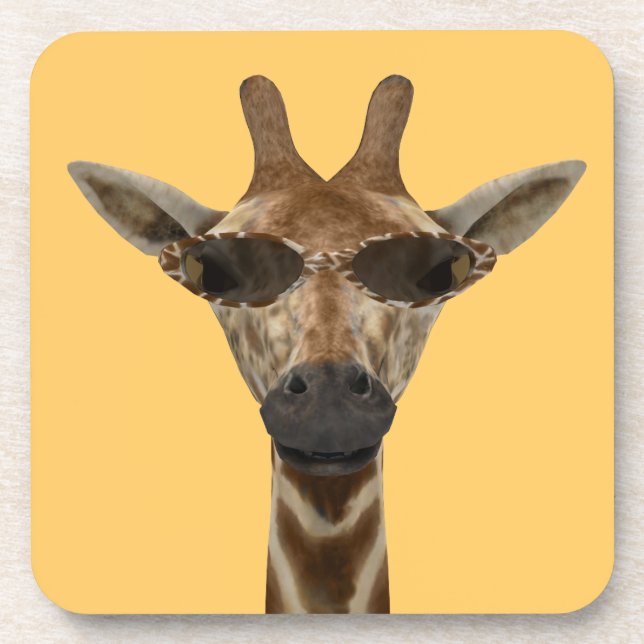 Giraffe Incognito Coaster (Front)