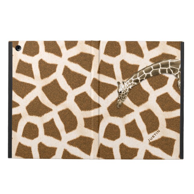 Giraffe iPad Air Case with Stand (Outside)