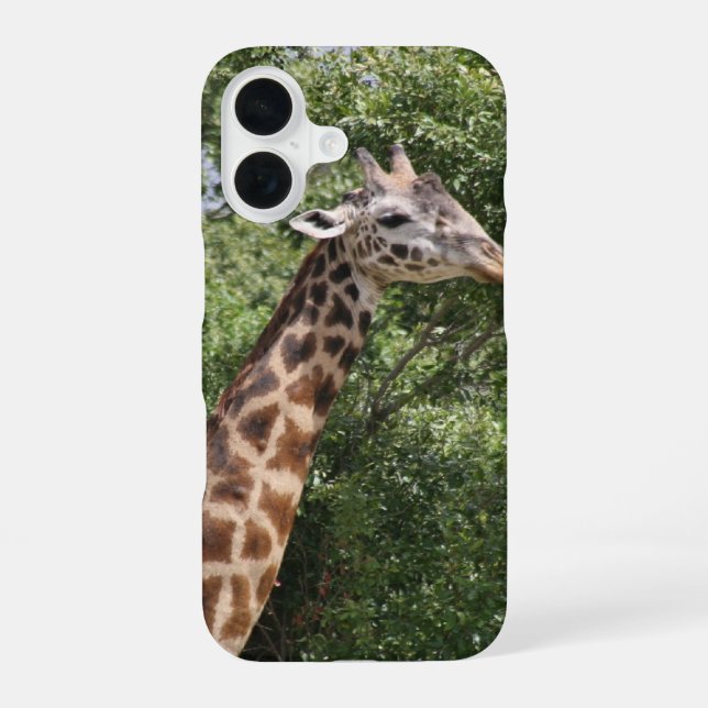 giraffe iPhone 16 case (Back)
