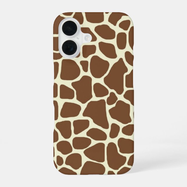 Giraffe iPhone 16 Case (Back)