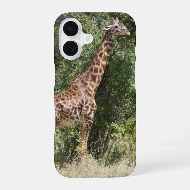 giraffe iPhone 16 case (Back)