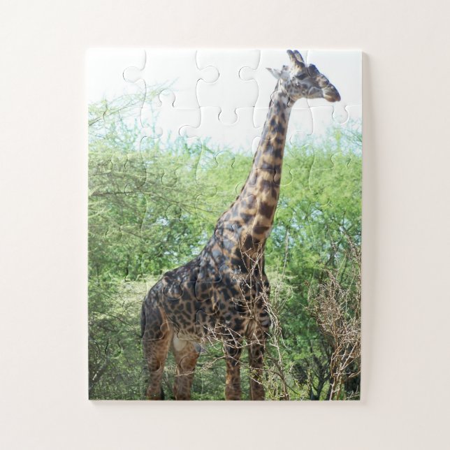 Giraffe Jigsaw Puzzle (Vertical)