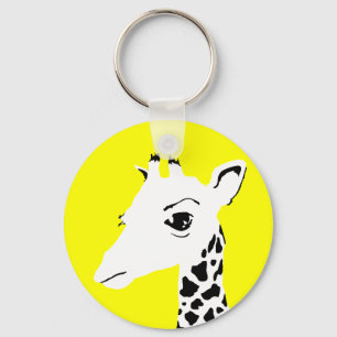 giraffe key ring