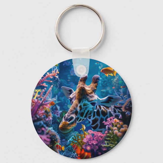 Giraffe Key Ring (Front)