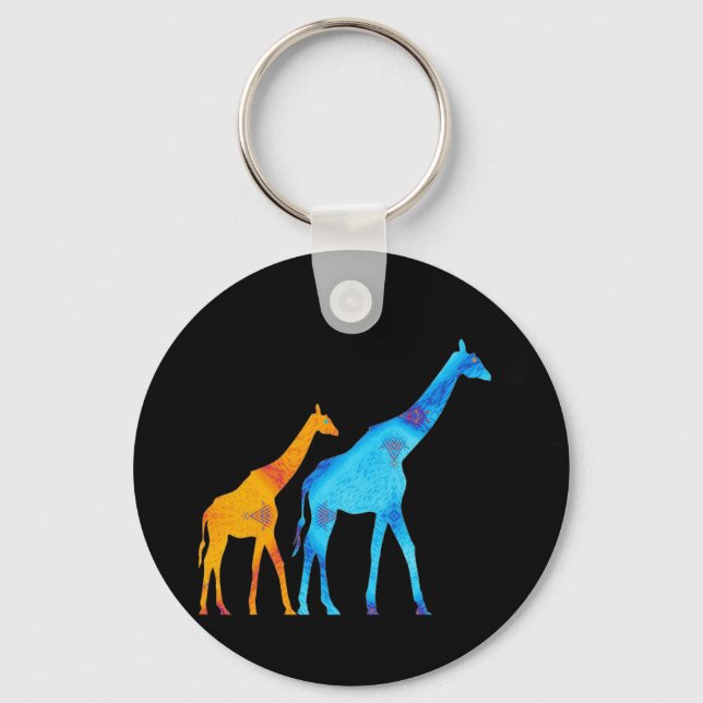 Giraffe Key Ring (Front)