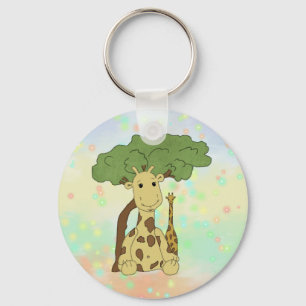 giraffe  key ring