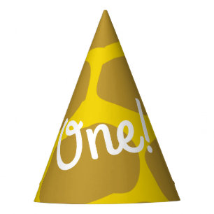 Giraffe Kid's Safari Birthday Party Hat