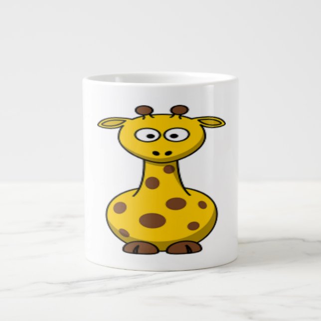 GIRAFFE LARGE COFFEE MUG (Front)