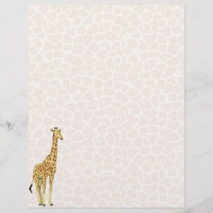 Giraffe Letterhead