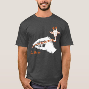 Giraffe-Like Pens: Write Tall, Laugh Hard! T-Shirt