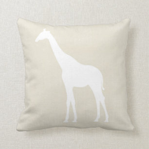 Giraffe, Linen Cushion