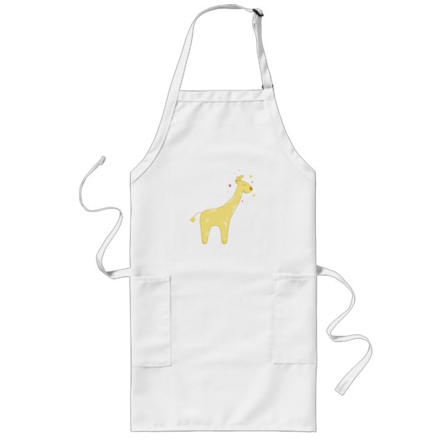 Giraffe Long Apron (Front)