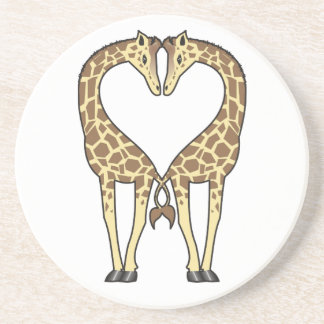 Giraffe Love Coaster