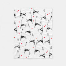Giraffe Lover - Fleece Blanket