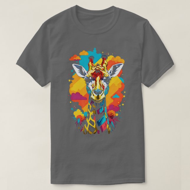 Giraffe lover Gift T-Shirt (Design Front)
