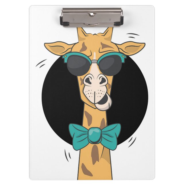 Giraffe Lover Giraffe In My Heart Clipboard (Front)