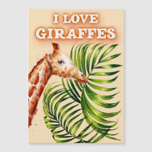 Giraffe Lover I Love Giraffes