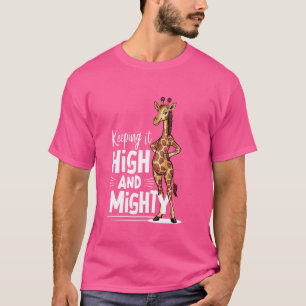 Giraffe Lover Love Giraffes Funny Bossy Boss Manag T-Shirt