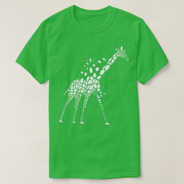 Giraffe Lover Zoo Animal Wildlife T-Shirt (Design Front)