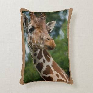 Giraffe Lovers Art Decorative Cushion