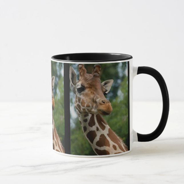Giraffe Lovers Art Gifts Mug (Right)