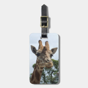 Giraffe Luggage Tag
