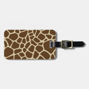 Giraffe Luggage Tag
