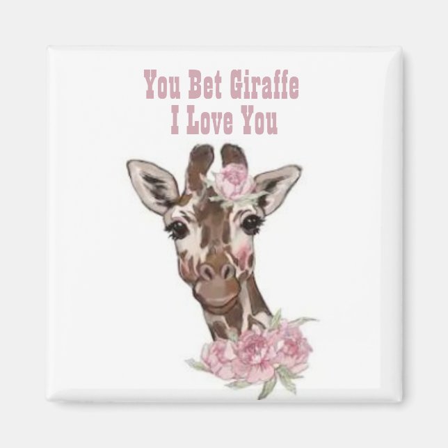 Giraffe Magnet (Front)