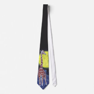 Giraffe Moon Tie