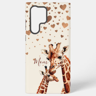 Giraffe Mothers Day, Happy Mother's Day Samsung Galaxy Case
