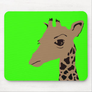 giraffe mouse pad