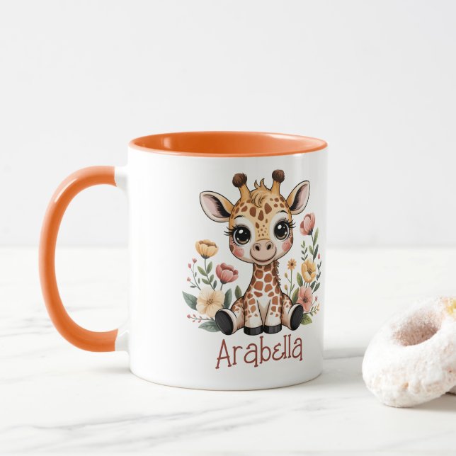 Giraffe Mug (With Donut)
