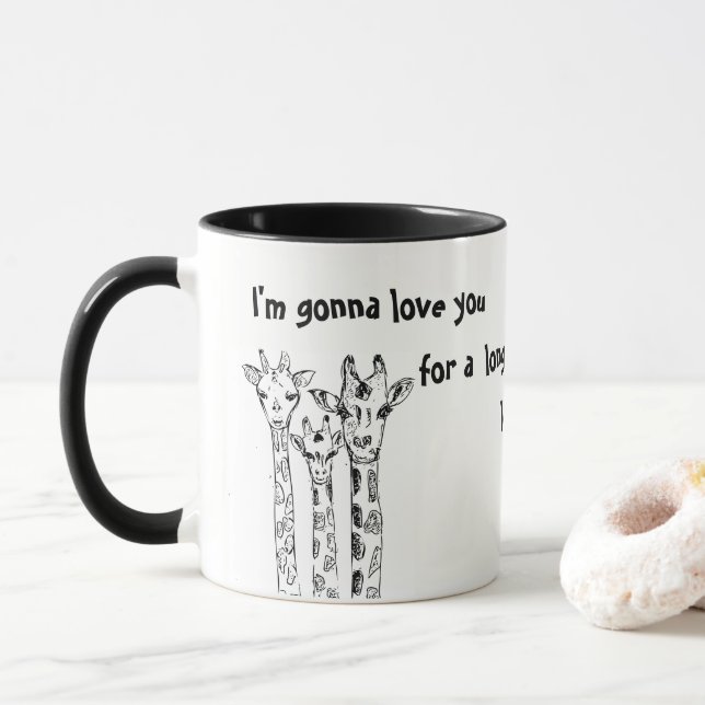 giraffe mug (With Donut)