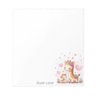 Giraffe Notas Notepad