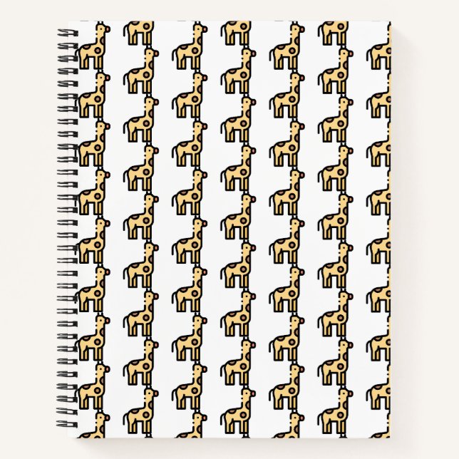 Giraffe Notebook (Front)