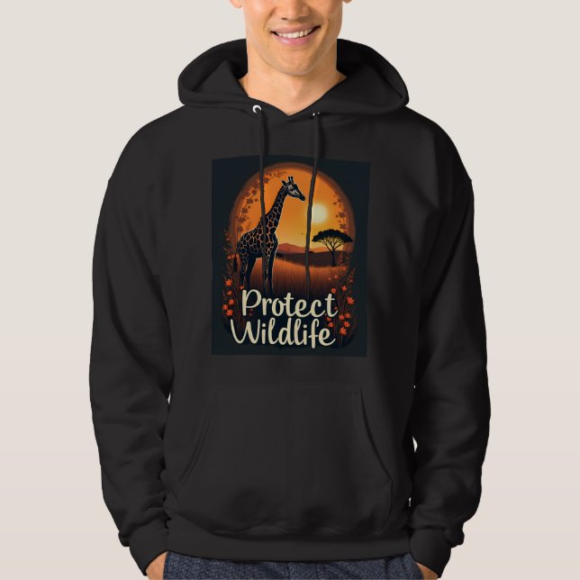 Giraffe of the Savanna Tank Top (Front)
