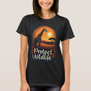 Giraffe of the Savanna Tank Top