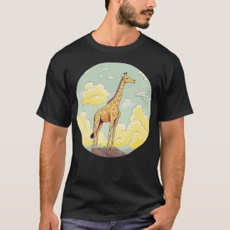 Giraffe On A Mountain Top