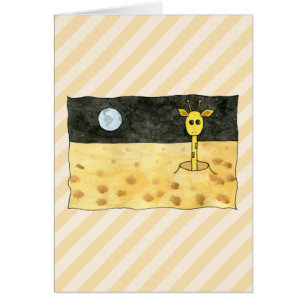 Giraffe on the Moon.