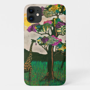 Giraffe on the Planes of Africa Case-Mate iPhone Case
