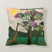 Giraffe on the Planes of Africa