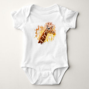 Giraffe Onsie Baby Bodysuit