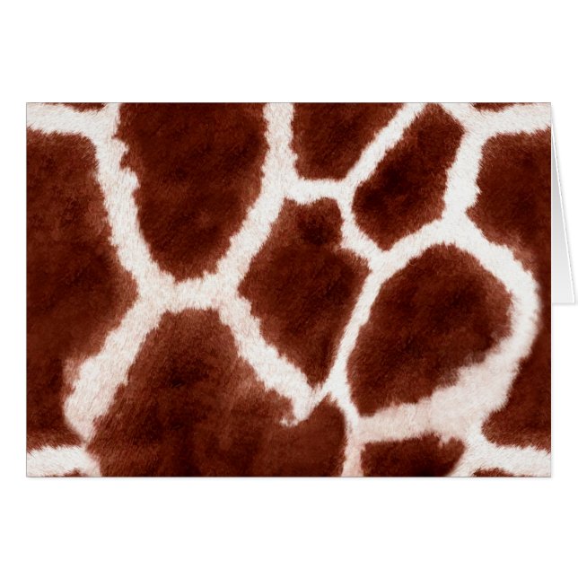 Giraffe Pattern Animal Print (Front Horizontal)