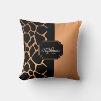 Giraffe Pattern Cushion