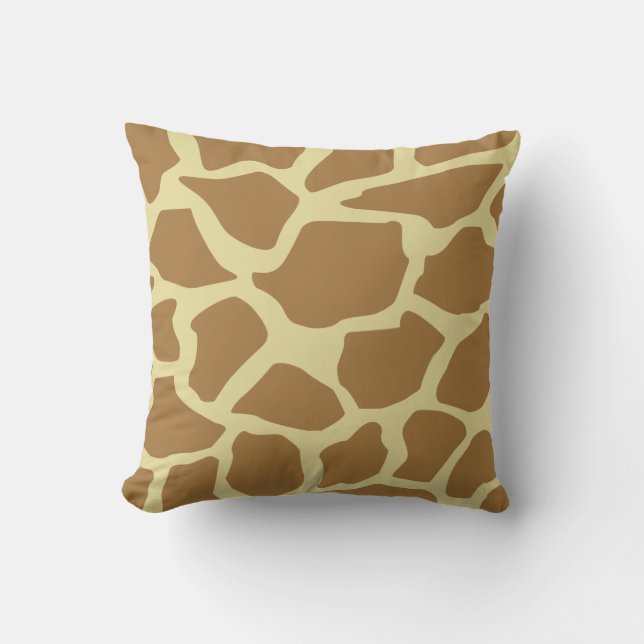 Giraffe Pattern Cushion (Front)